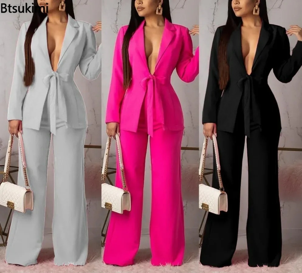 Nouvel ensemble tailleur-panta - Women Formal Wear Blazer Set avis et prix