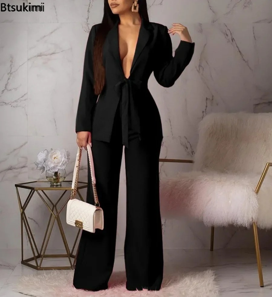 Nouvel ensemble tailleur-panta - Women Formal Wear Blazer Set avis et prix