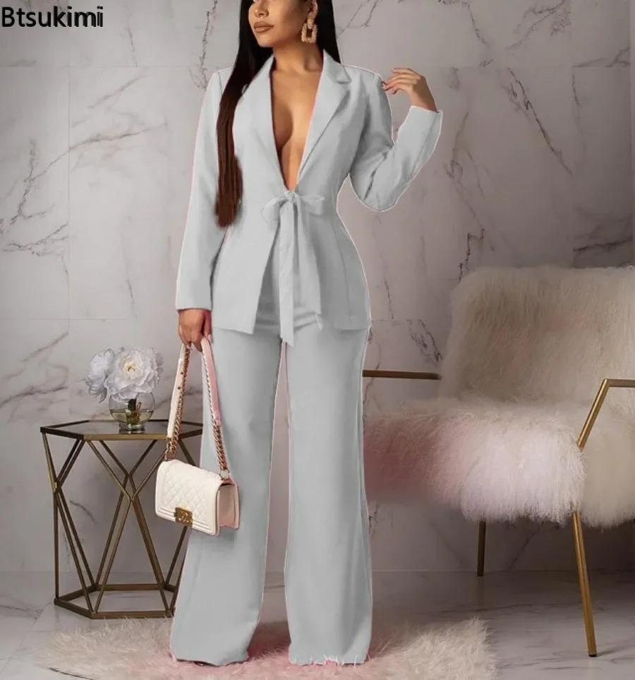 Nouvel ensemble tailleur-panta - Women Formal Wear Blazer Set avis et prix
