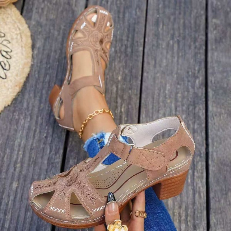 Sandales pour femmes à talon b - Formal Women Daily Wear Sandals avis et prix