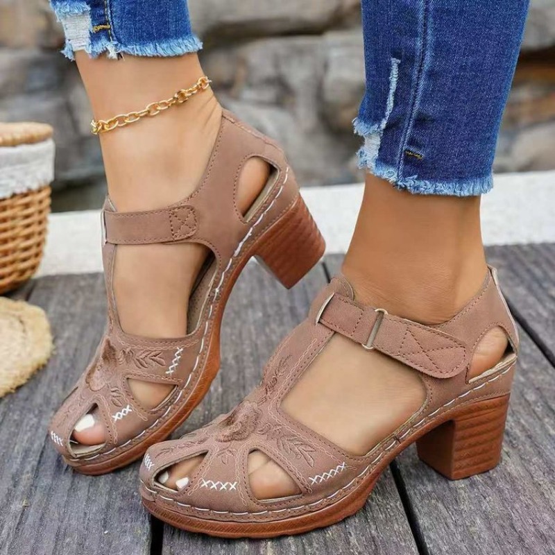 Sandales pour femmes à talon b - Formal Women Daily Wear Sandals avis et prix