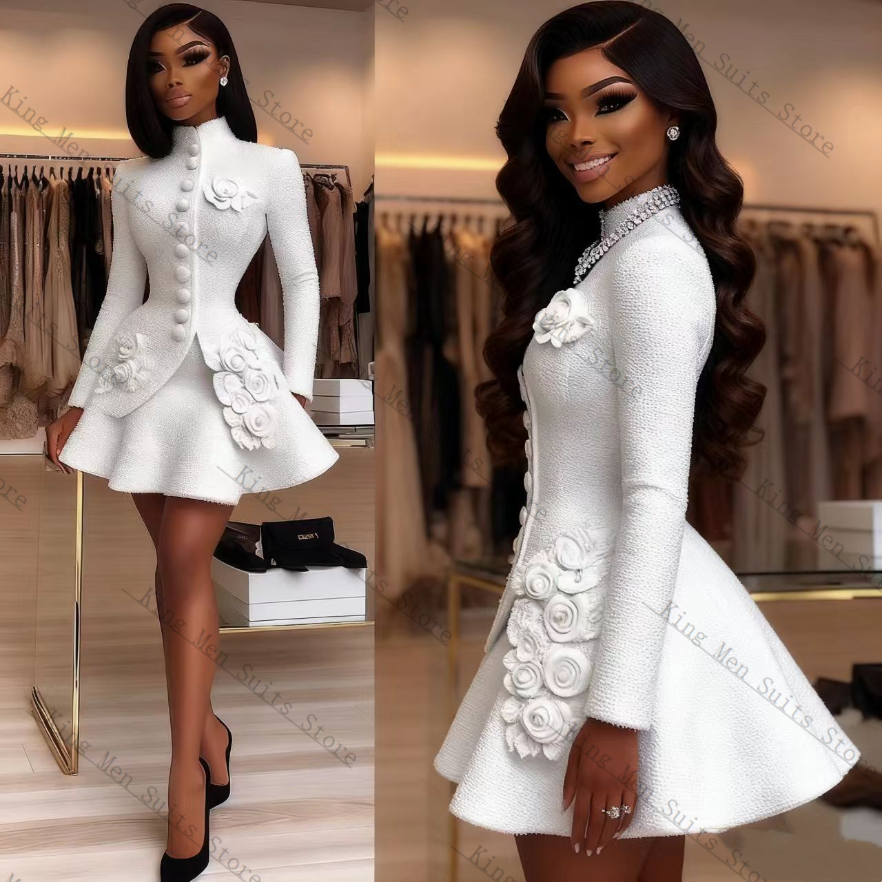 Ensemble de costume de luxe bl - Women Formal Wear Blazer Set avis et prix