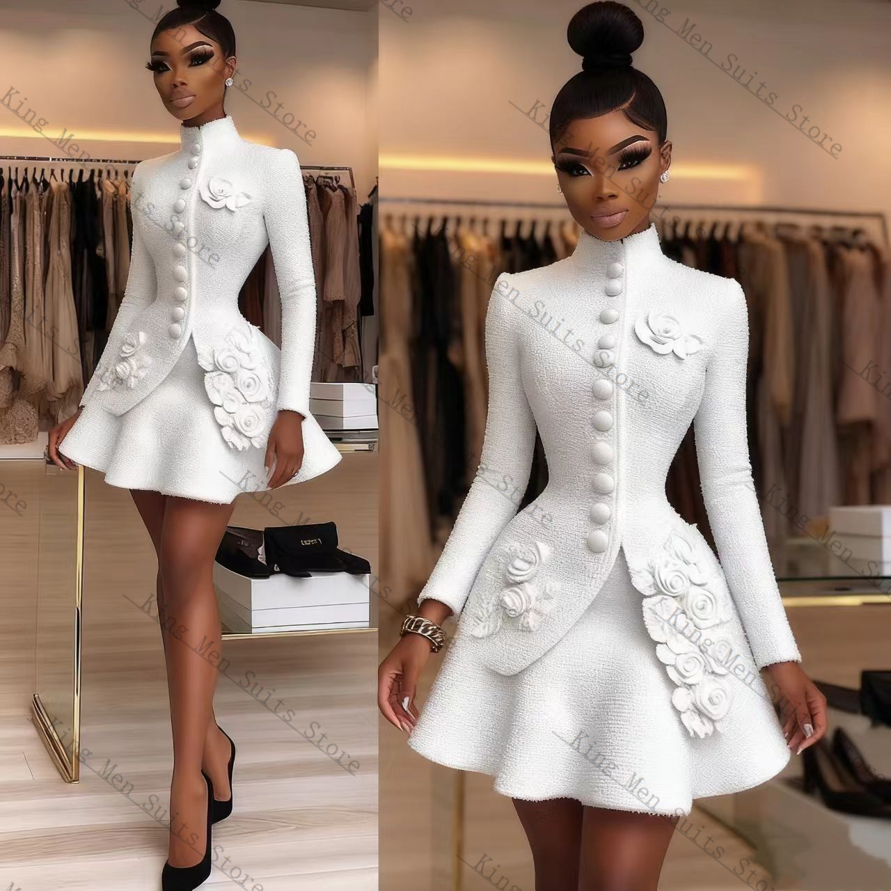 Ensemble de costume de luxe bl - Women Formal Wear Blazer Set avis et prix