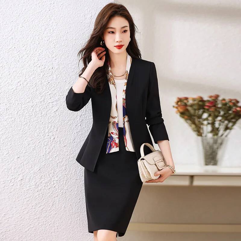 Costumes d'affaires formels po - Women Formal Wear Blazer Set avis et prix