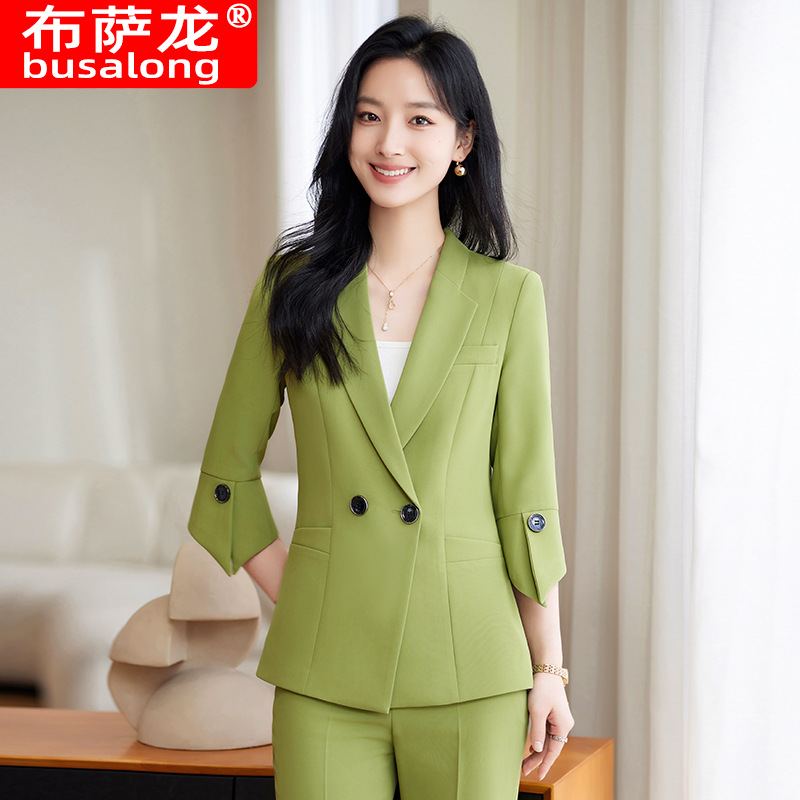 Ensemble de costume jaune pour - Women Formal Wear Blazer Set avis et prix
