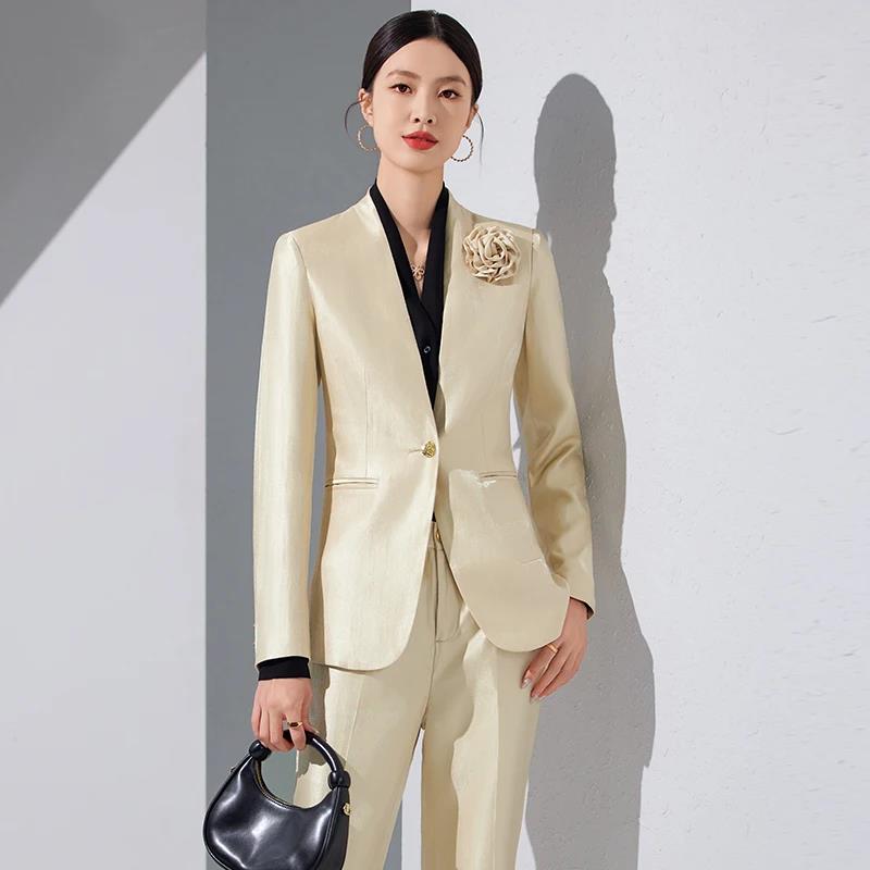 Ensemble blazer et pantalon po - Women Formal Wear Blazer Set avis et prix