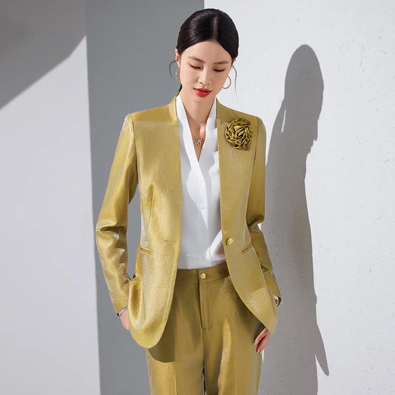 Ensemble blazer et pantalon po - Women Formal Wear Blazer Set avis et prix