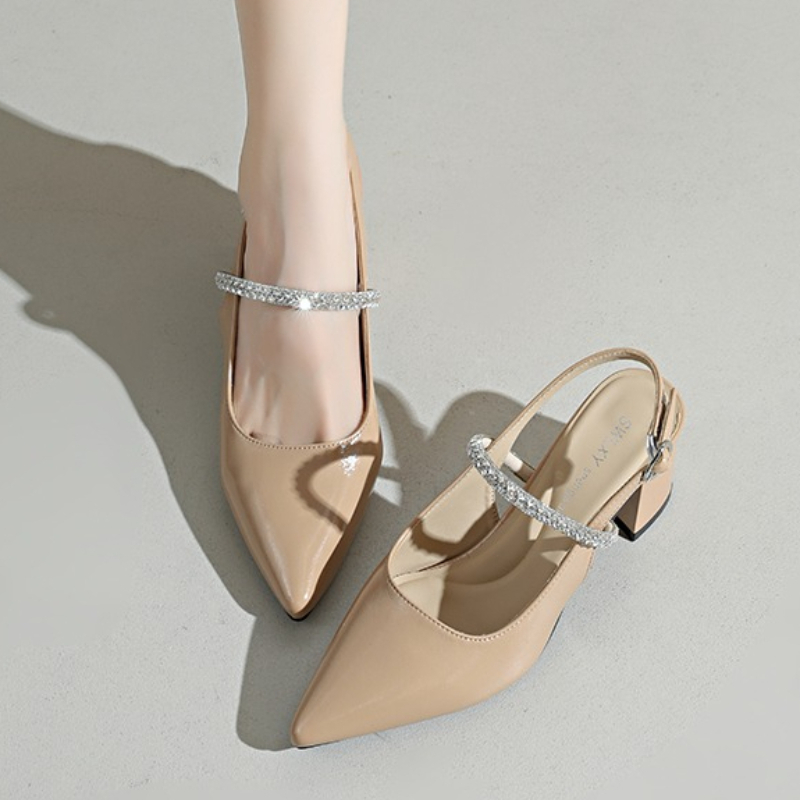 Escarpins à bout carré pour fe - Formal Women Daily Wear Sandals avis et prix