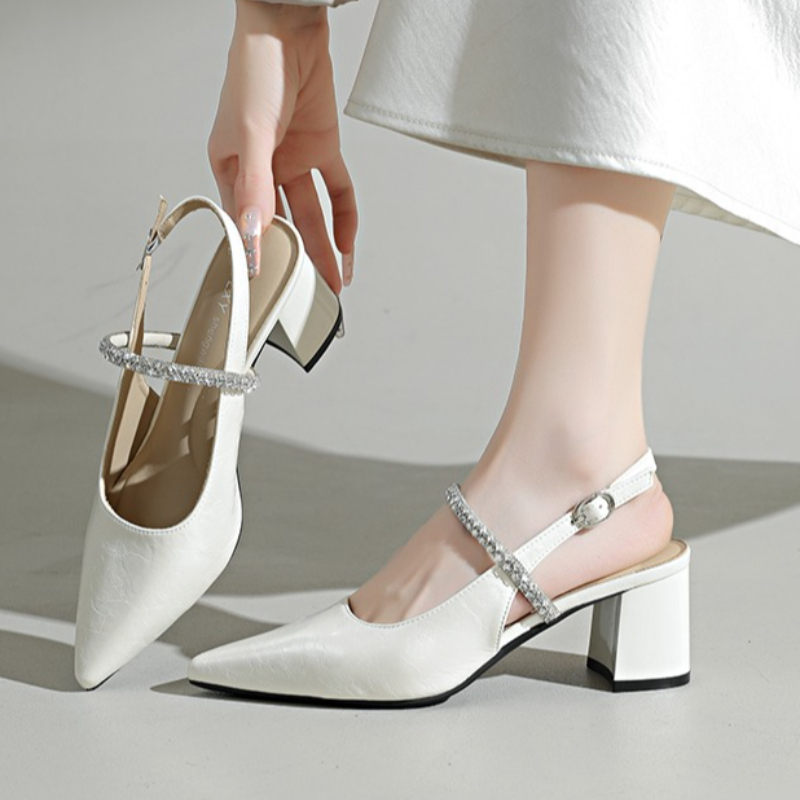Escarpins à bout carré pour fe - Formal Women Daily Wear Sandals avis et prix