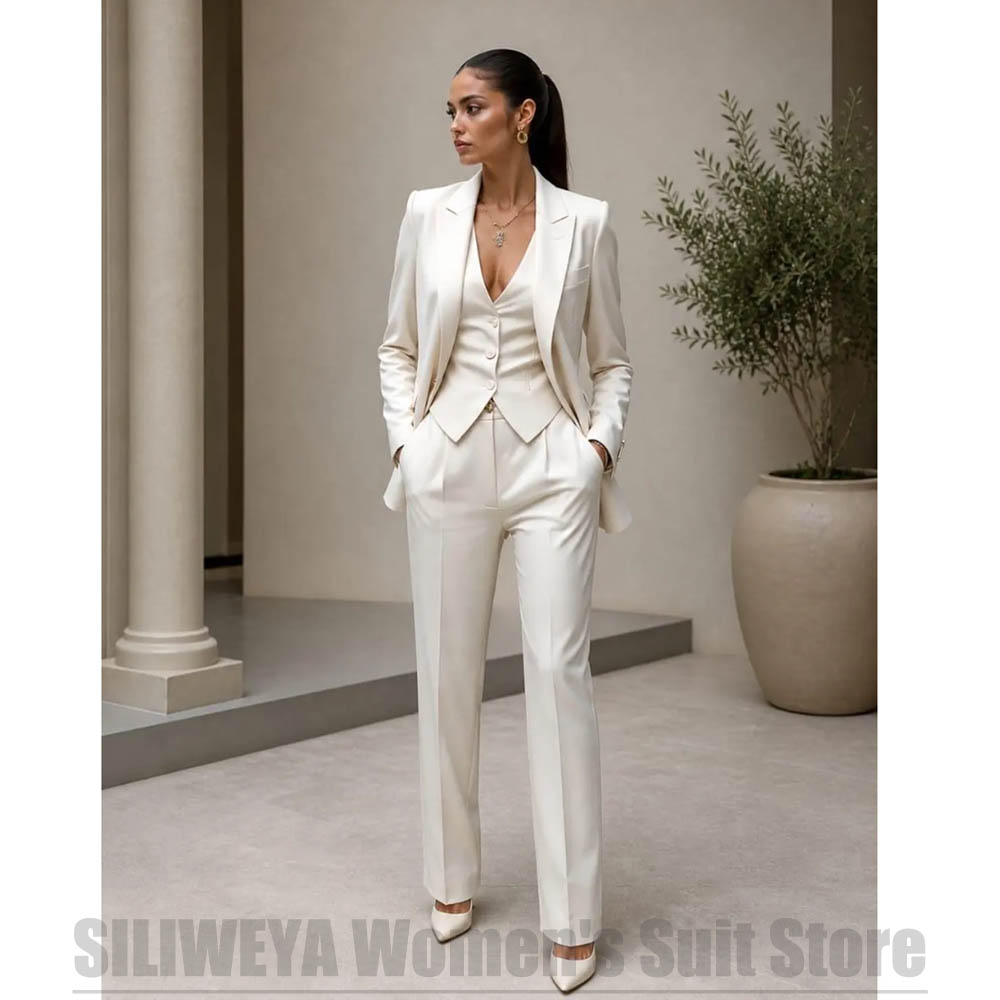 Ensemble de costume 3 pièces p - Women Formal Wear Blazer Set avis et prix