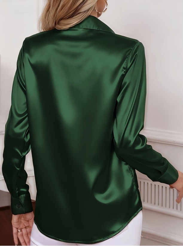 Chemisier pour femmes en satin - Women'S Elegant Formal Wear avis et prix